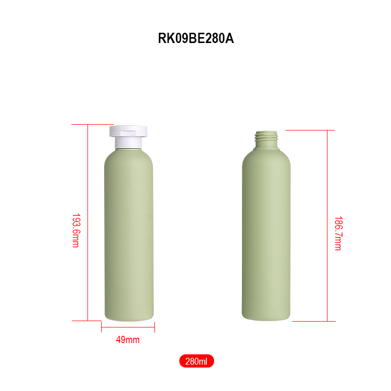 hdpe shampoo bottle 280ml