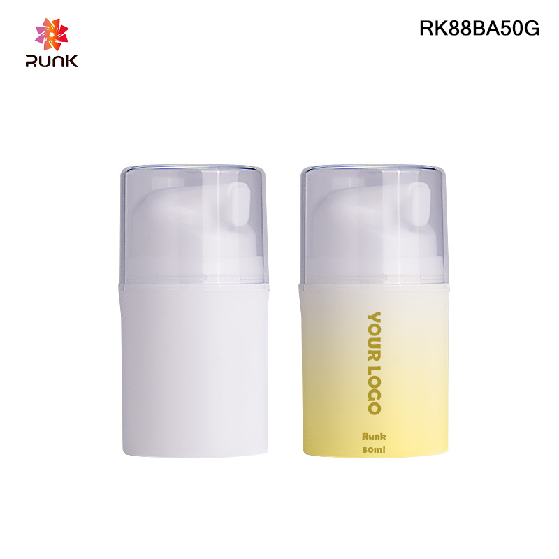 50ml airless pump bottle custom logo