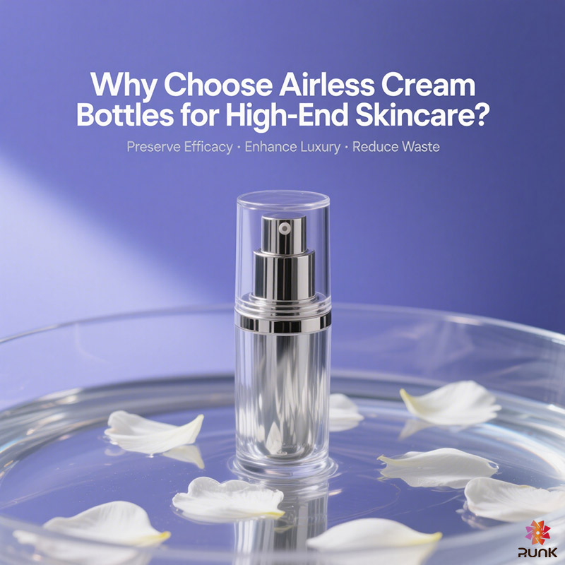 Perché scegliere i flaconi di crema airless per la cura della pelle di alta qualità?