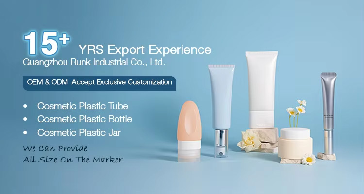 Runk cosmetic packaging bottle manufacturer